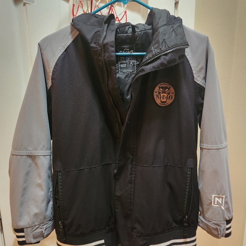 Nitro Black and Gray Jacket